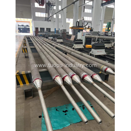 Production of centrifugal cast pipe